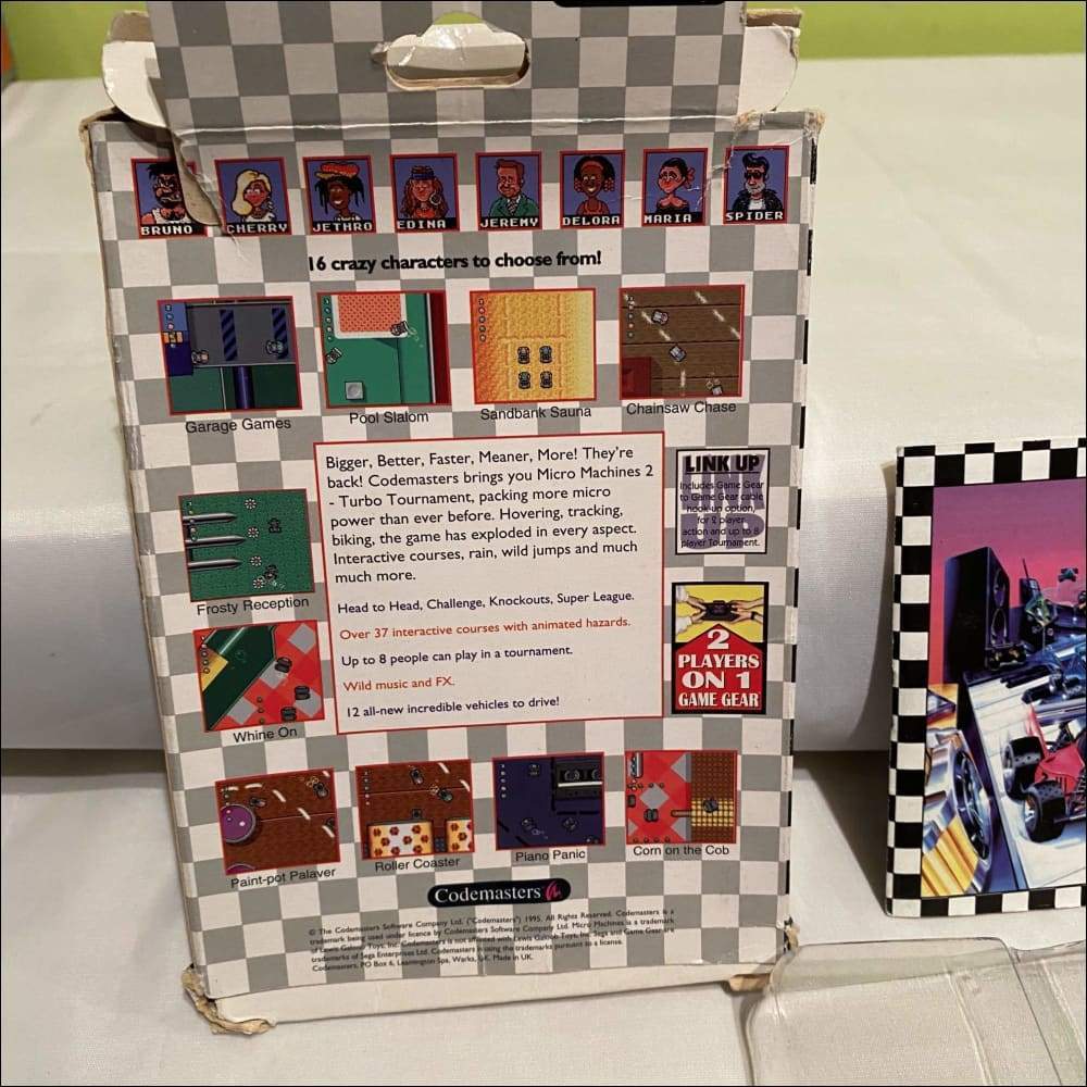 Buy Micro Machines 2 - Turbo Tournament -@ 8BitBeyond Buy Micro Machines 2 - Turbo Tournament -@ 8BitBeyond